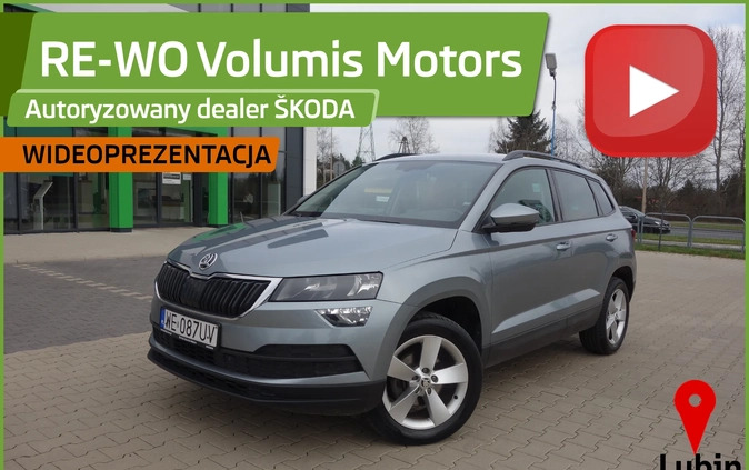 Skoda Karoq cena 86000 przebieg: 97094, rok produkcji 2018 z Brusy małe 466